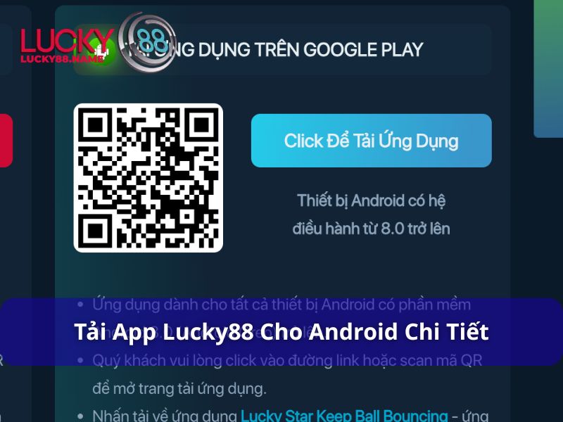 Tải App Lucky88 – Hướng dẫn chi tiết và lưu ý quan trọng 3 Hướng dẫn tải App Lucky88 cho Android